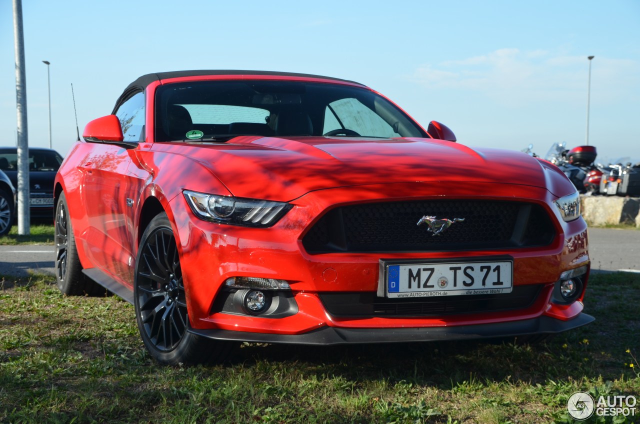 Ford Mustang GT Convertible 2015