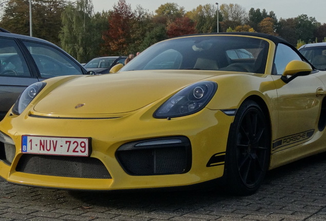 Porsche 981 Boxster Spyder