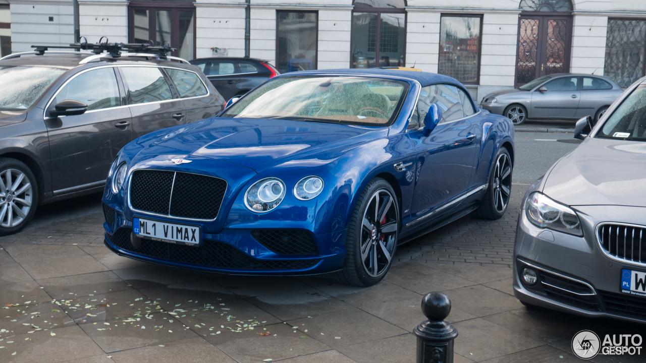 Bentley Continental GTC V8 S 2016