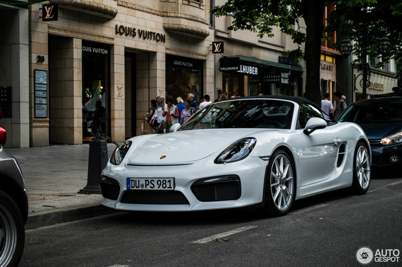 Porsche 981 Boxster Spyder