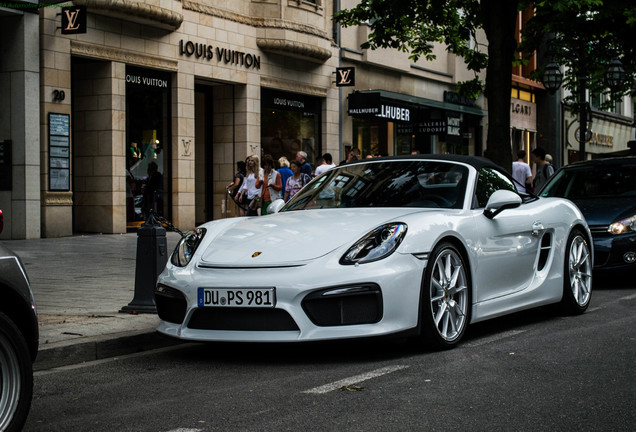 Porsche 981 Boxster Spyder