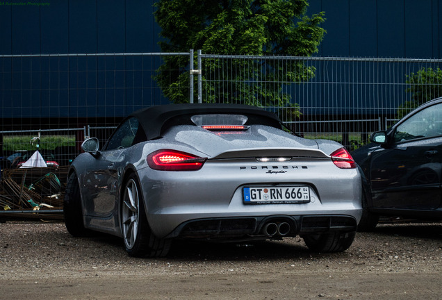 Porsche 981 Boxster Spyder