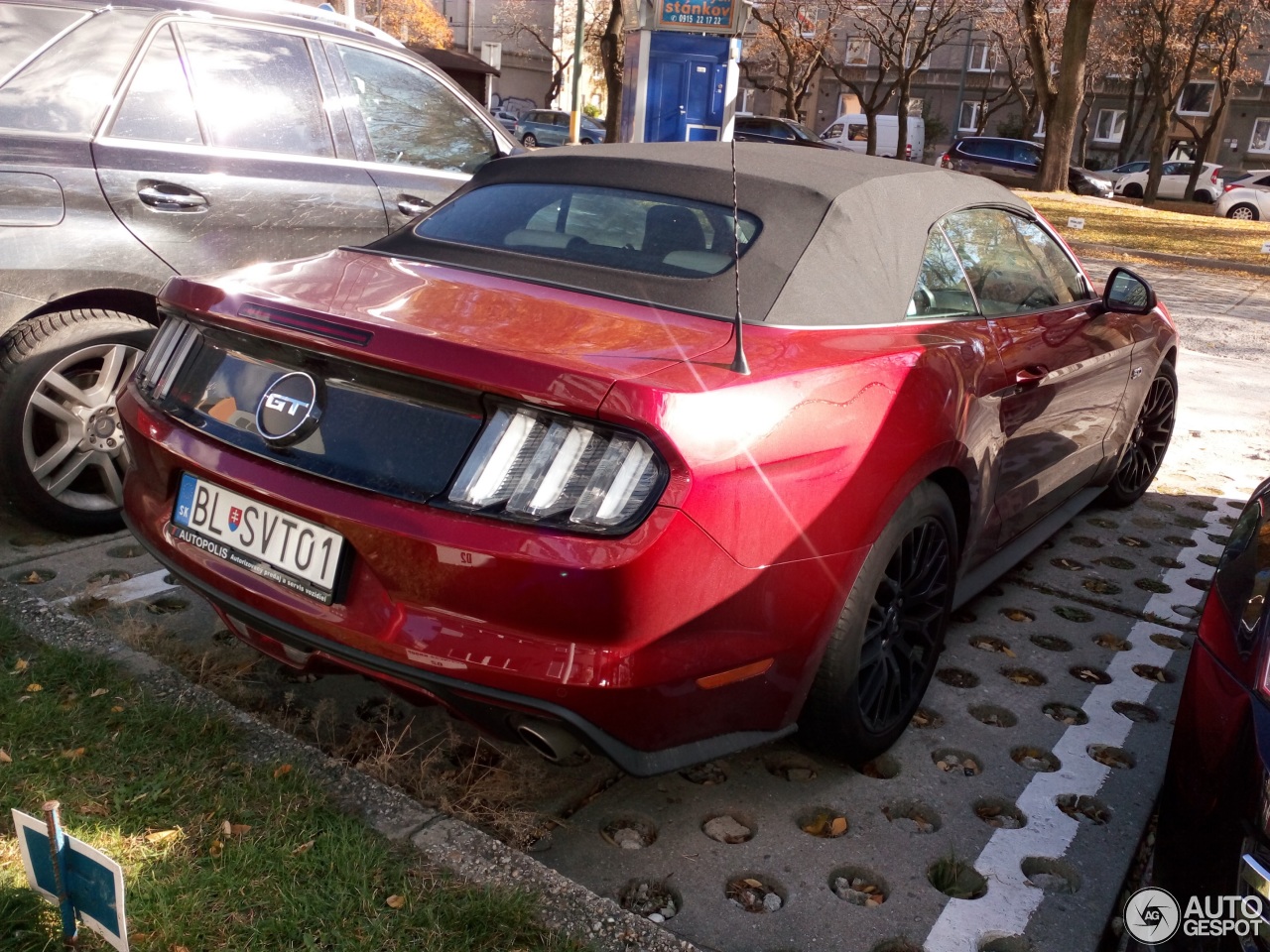 Ford Mustang GT Convertible 2015