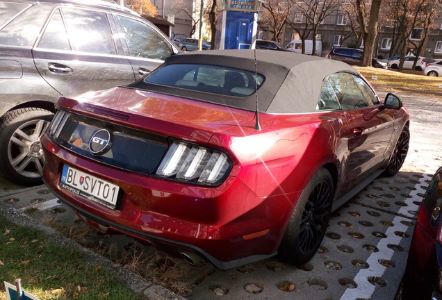 Ford Mustang GT Convertible 2015