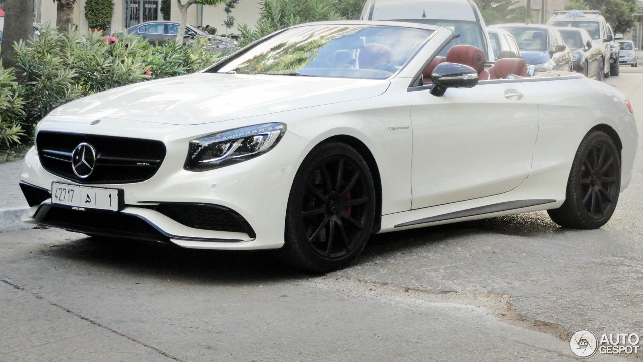 Mercedes-AMG S 63 Convertible A217