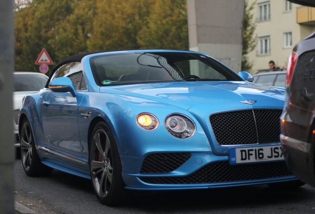 Bentley Continental GTC Speed 2016