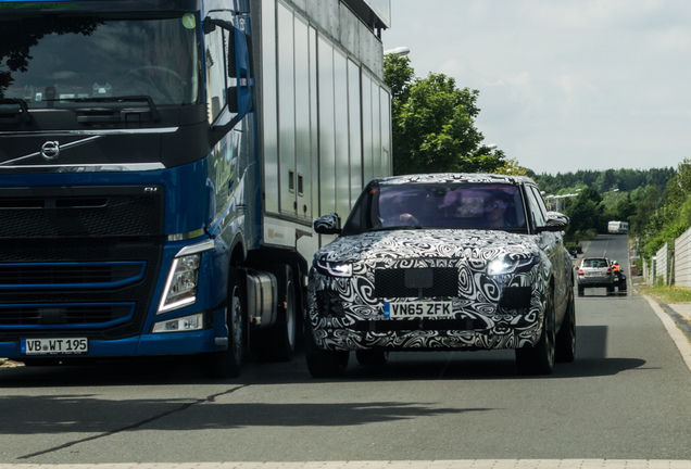 Jaguar F-PACE Hybrid 2018 Mule