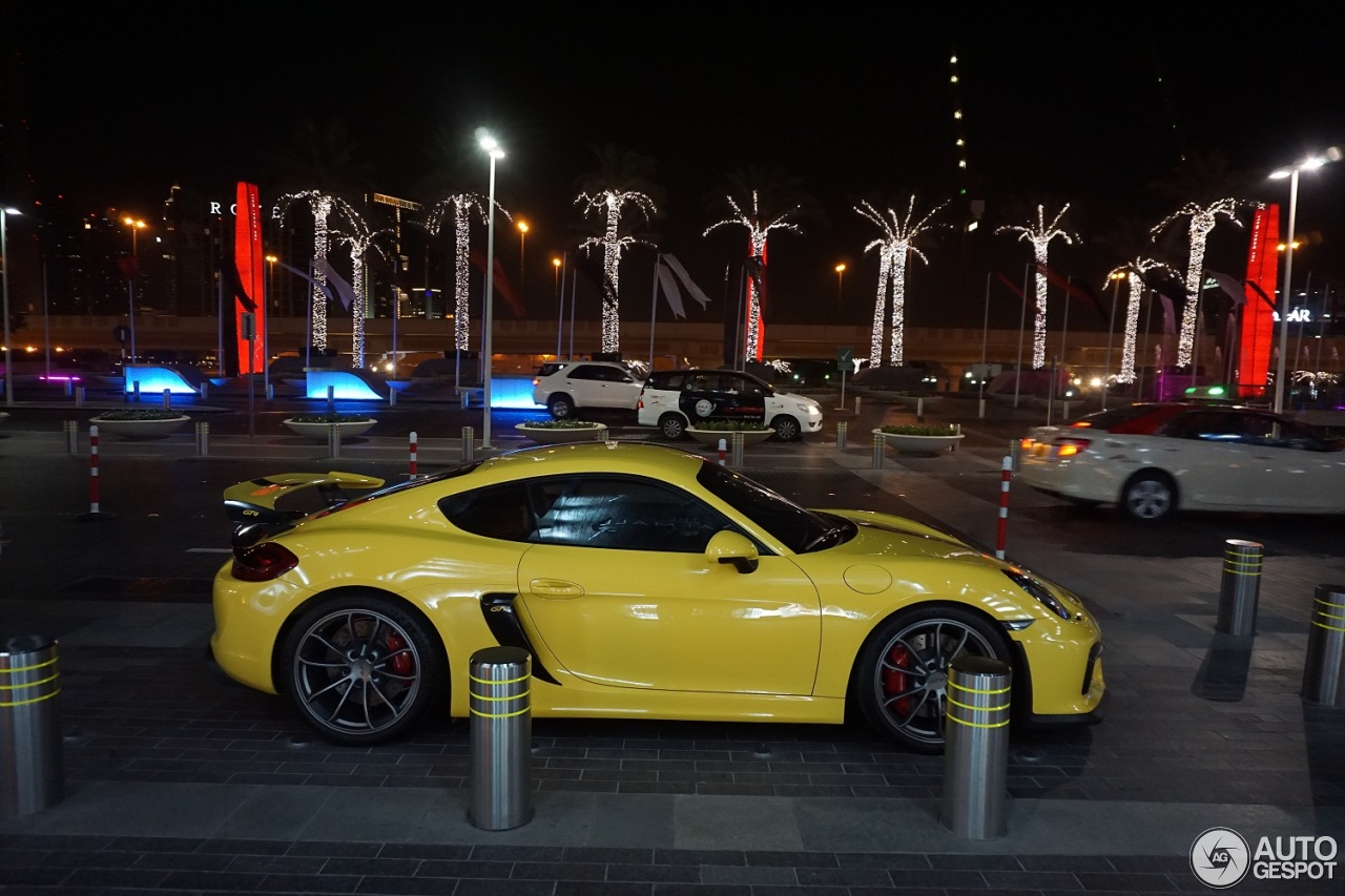 Porsche 981 Cayman GT4