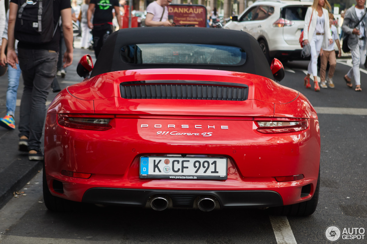 Porsche 991 Carrera 4S Cabriolet MkII