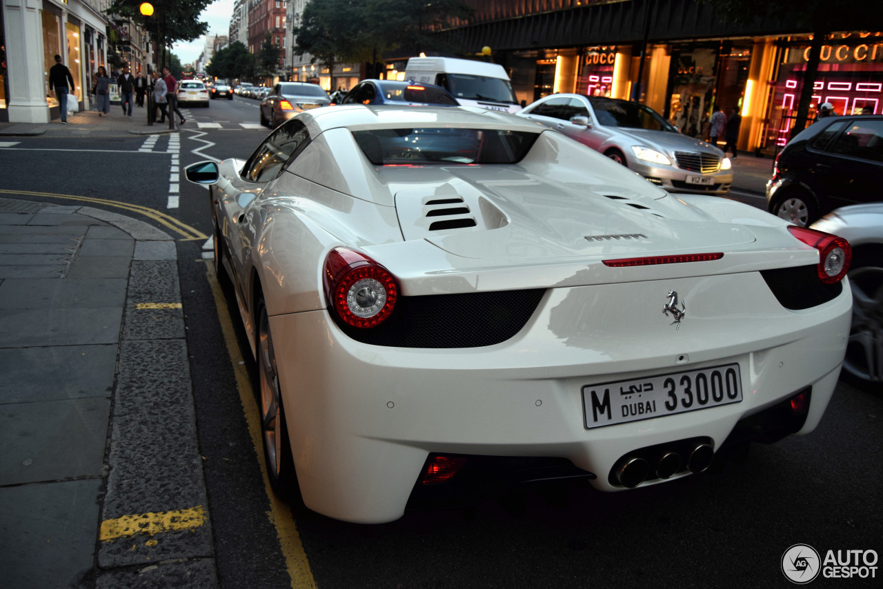 Ferrari 458 Spider