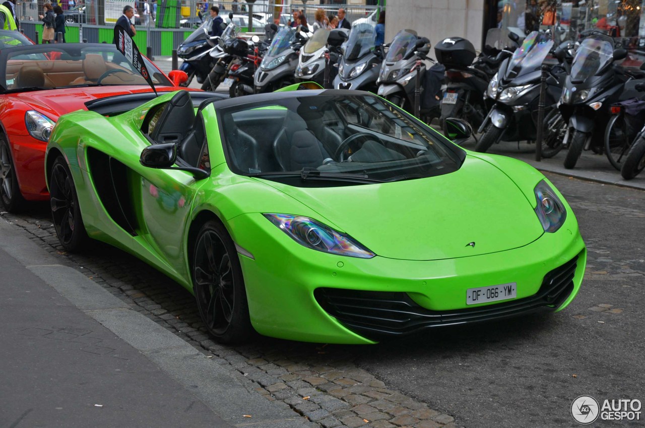 McLaren 12C Spider