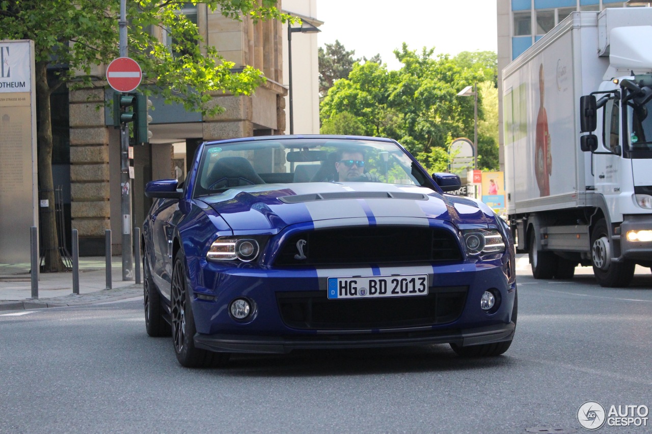 Ford Mustang Shelby GT500 Convertible 2014