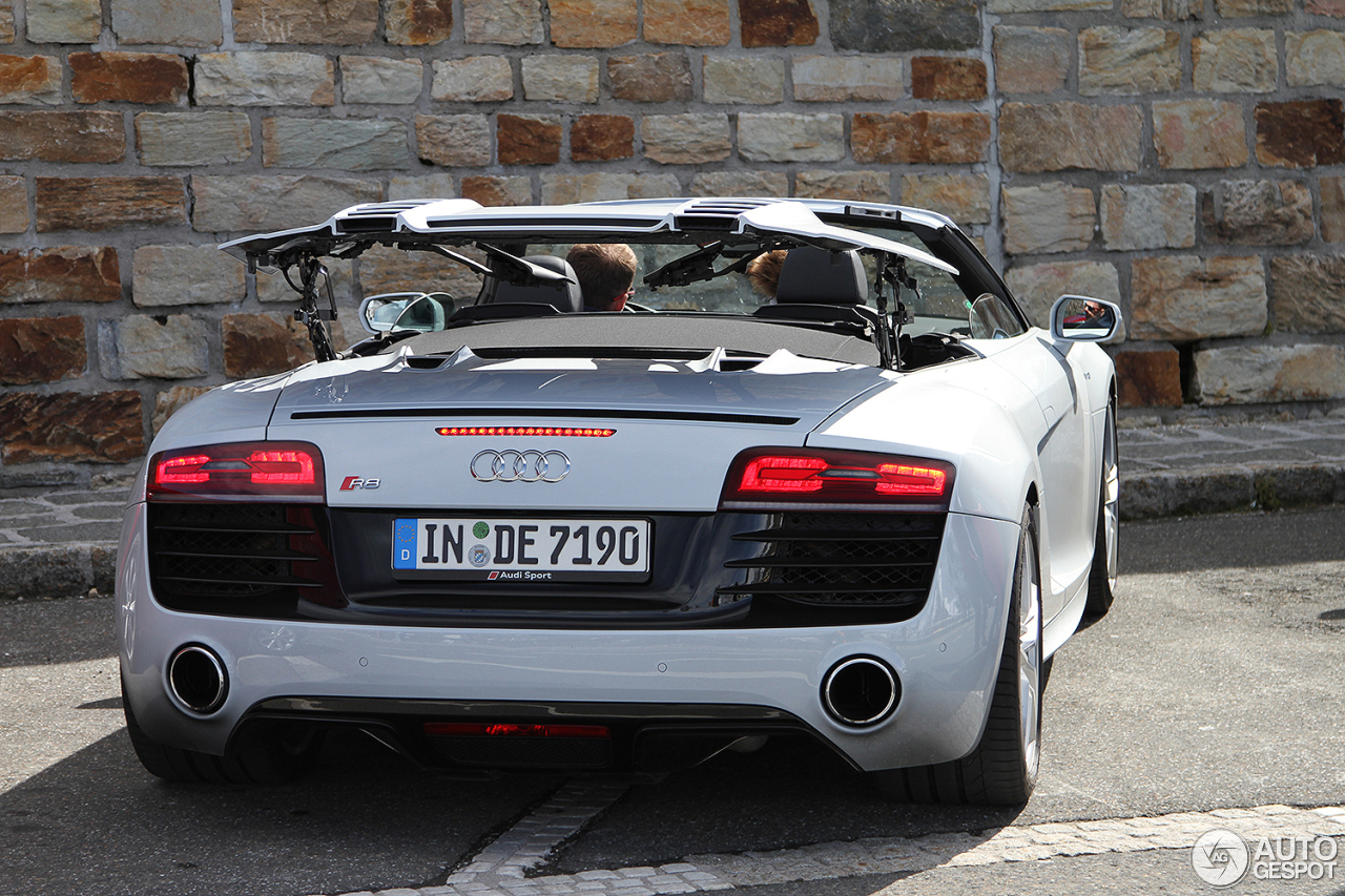 Audi R8 V10 Spyder 2013