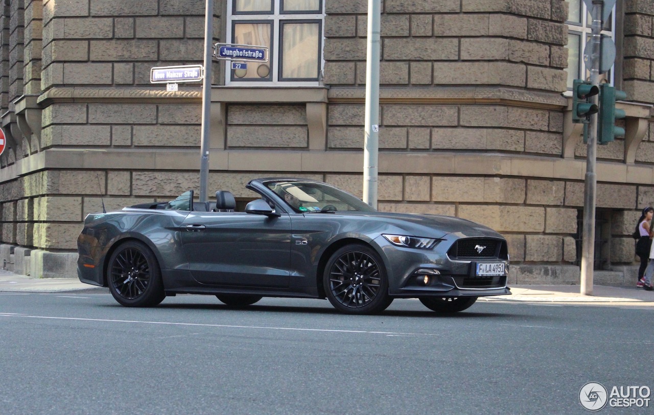 Ford Mustang GT Convertible 2015