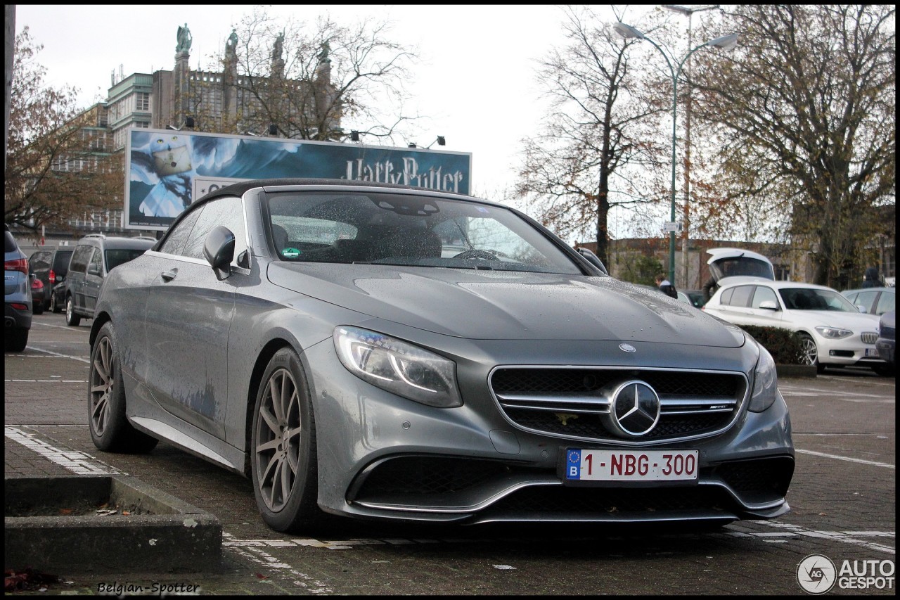 Mercedes-AMG S 63 Convertible A217