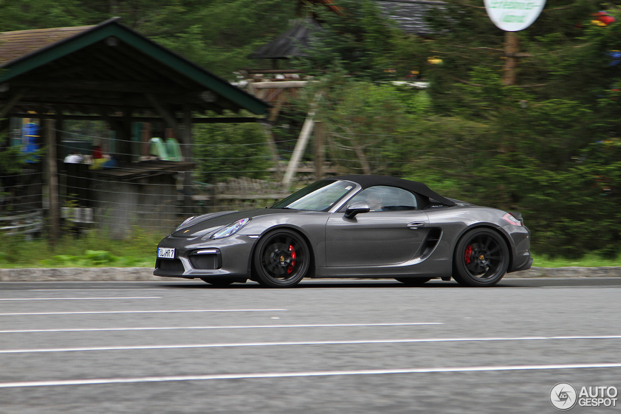 Porsche 981 Boxster Spyder