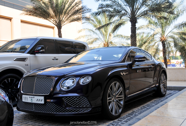 Bentley Continental GT Speed 2016