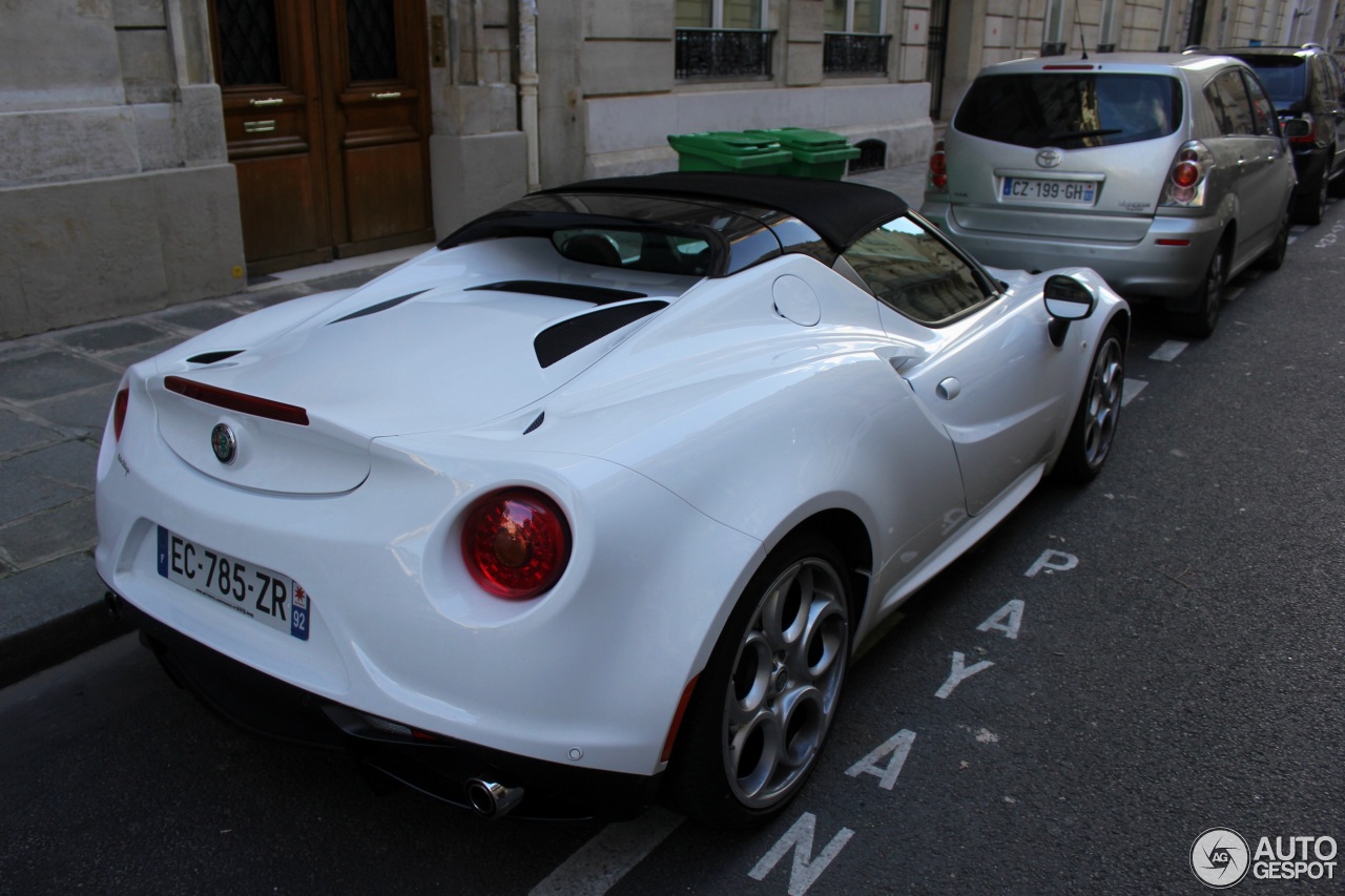 Alfa Romeo 4C Spider