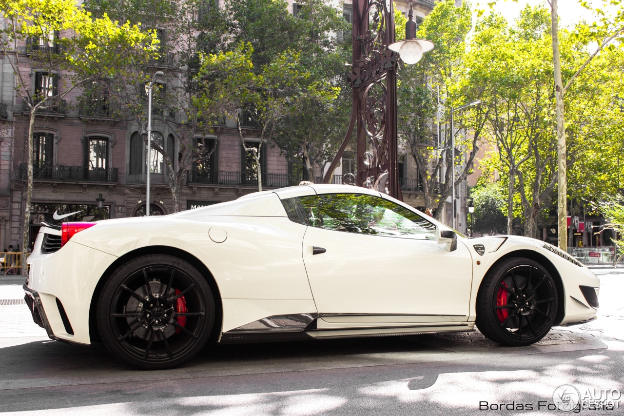 Ferrari 458 Spider Mansory Siracusa Monaco Limited Edition