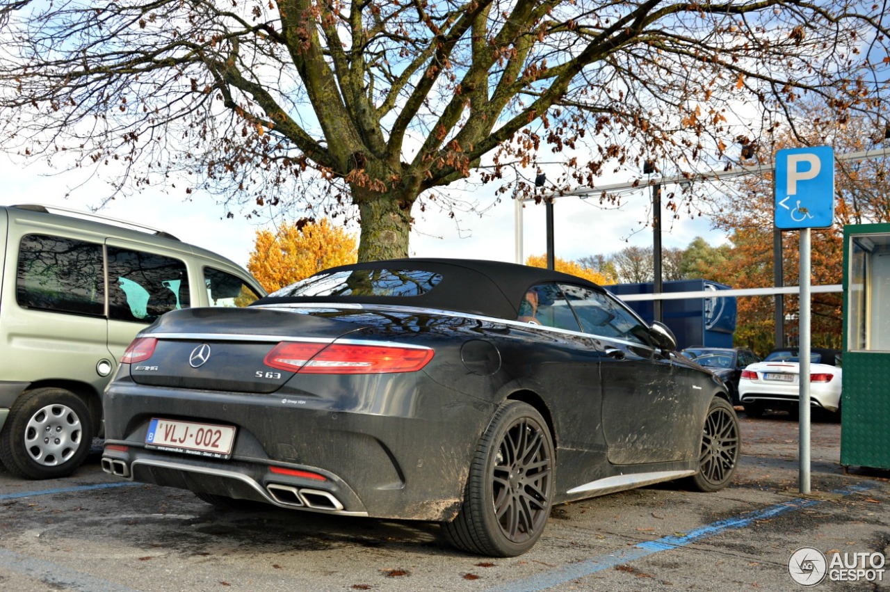 Mercedes-AMG S 63 Convertible A217