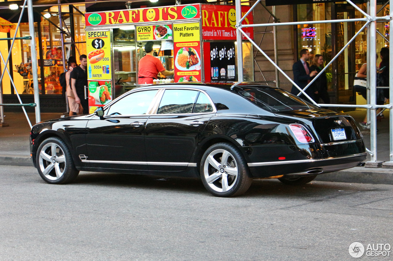 Bentley Mulsanne Speed 2015