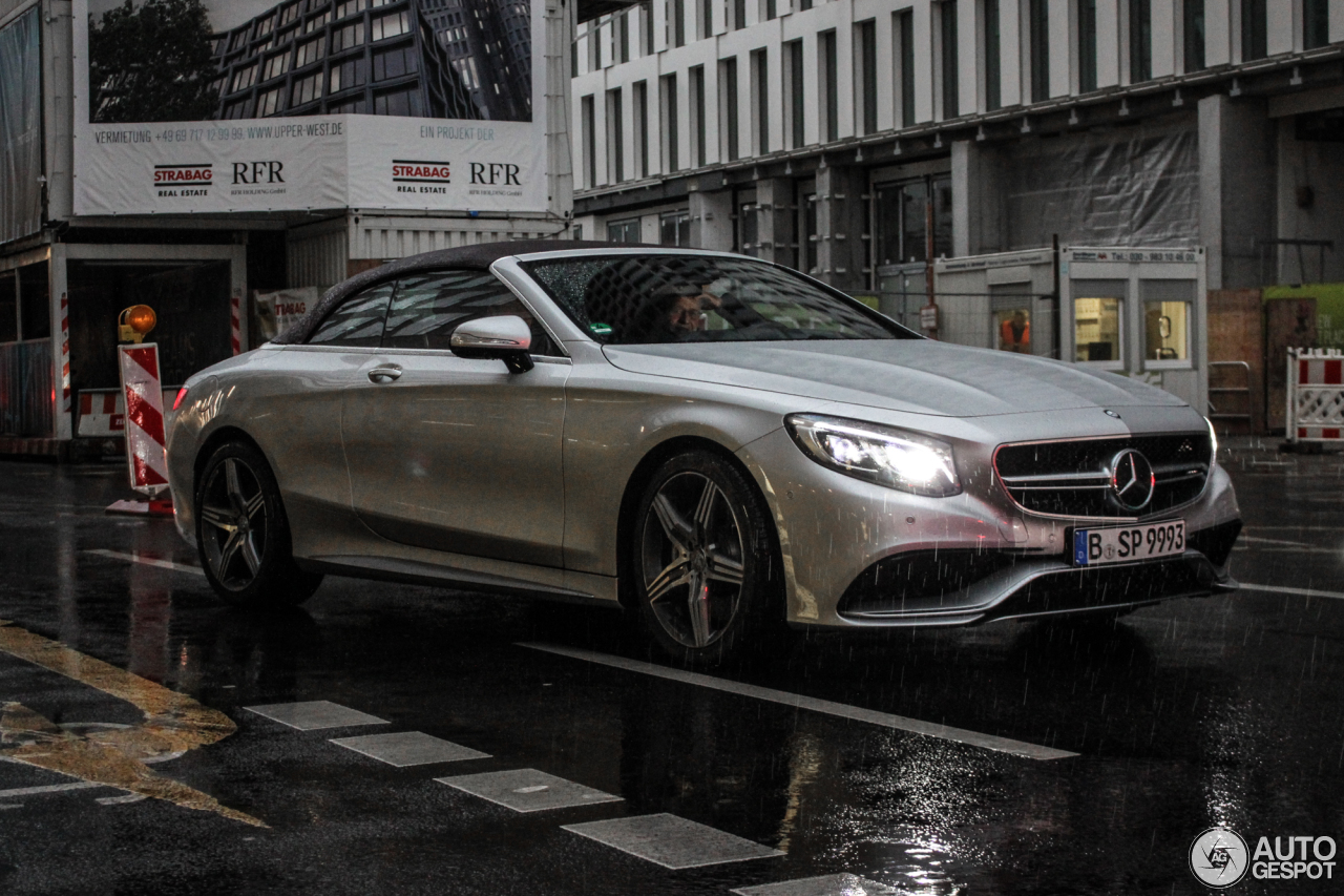 Mercedes-AMG S 63 Convertible A217