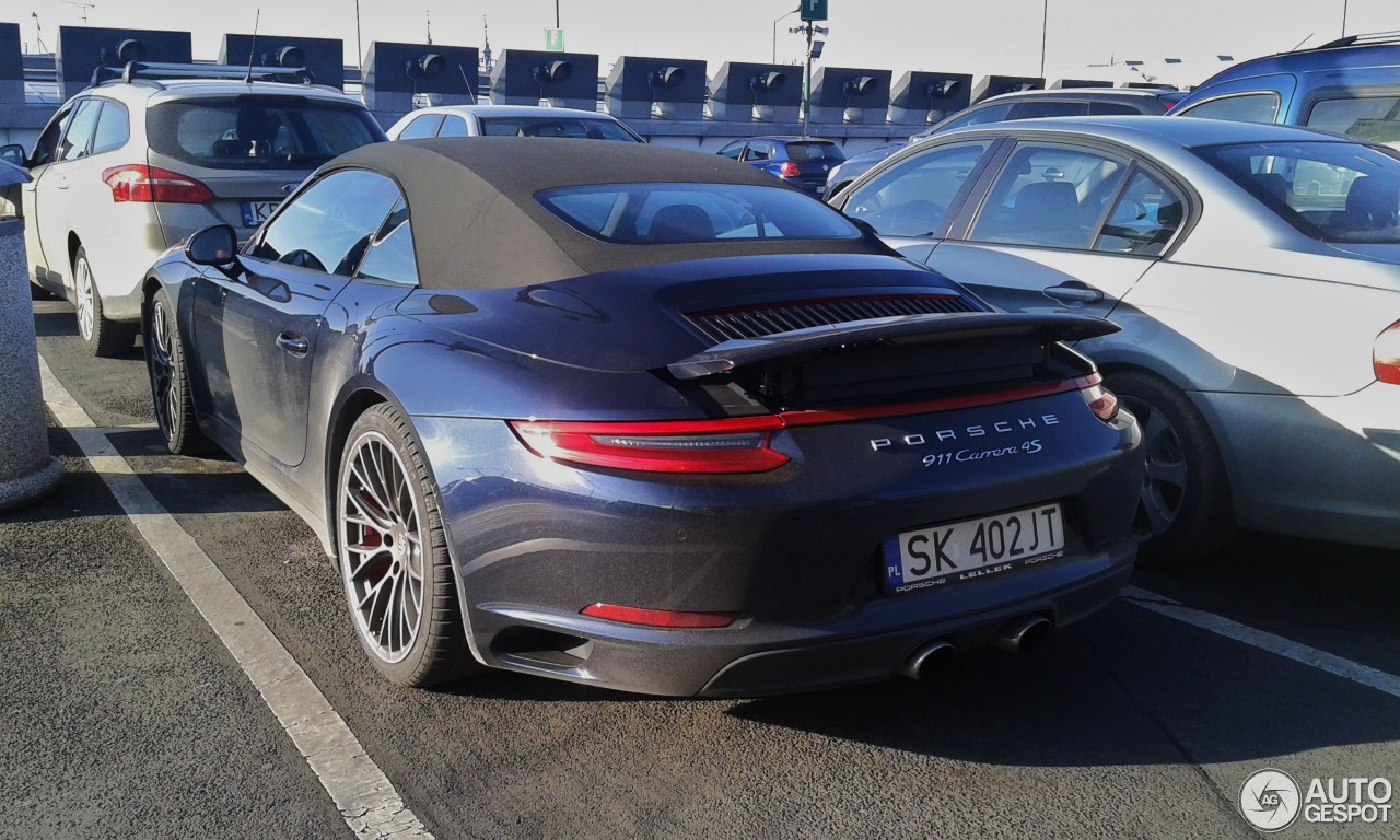 Porsche 991 Carrera 4S Cabriolet MkII