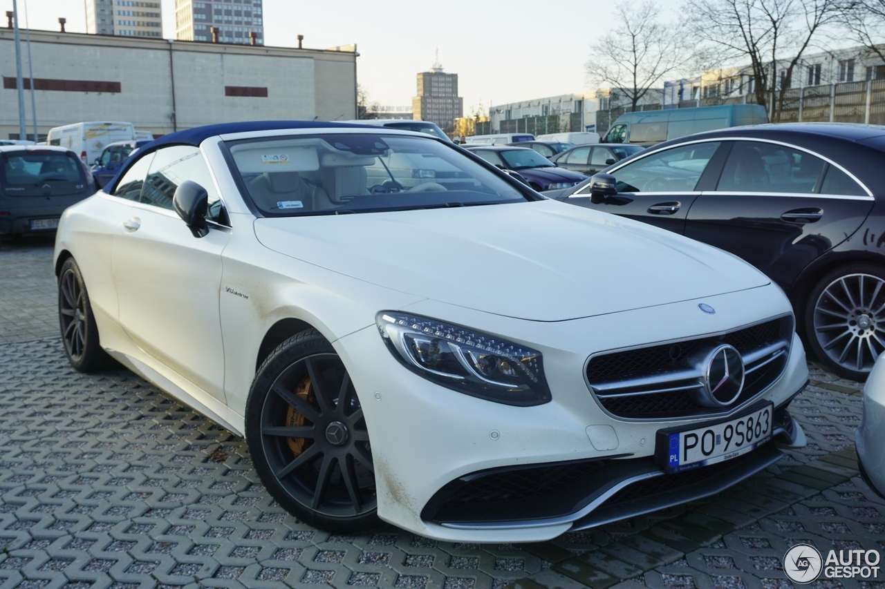 Mercedes-AMG S 63 Convertible A217