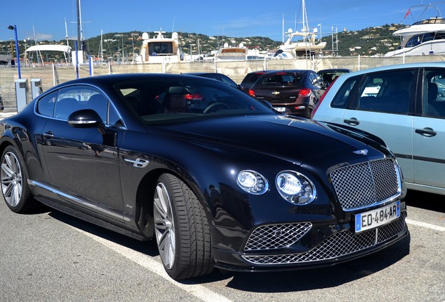 Bentley Continental GT Speed 2016