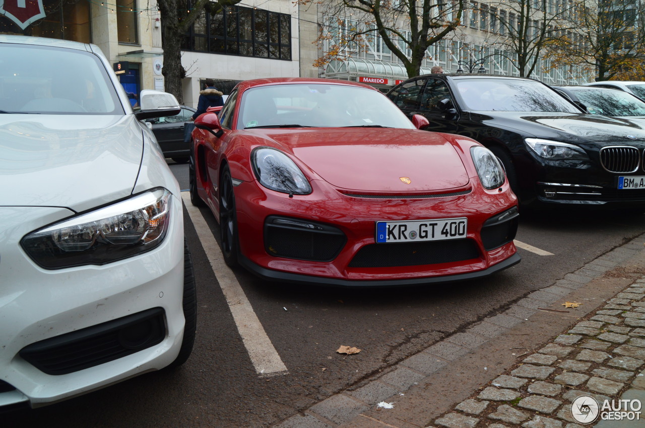 Porsche 981 Cayman GT4