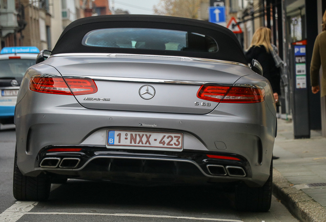 Mercedes-AMG S 63 Convertible A217