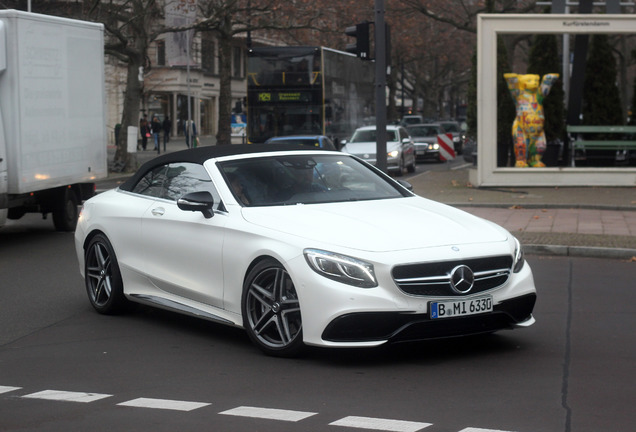 Mercedes-AMG S 63 Convertible A217