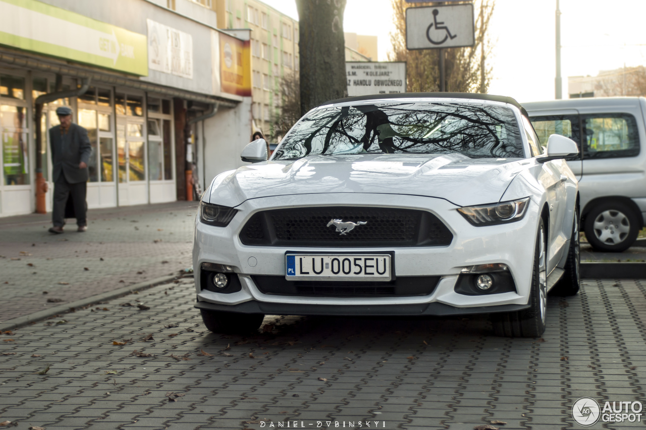 Ford Mustang GT Convertible 2015