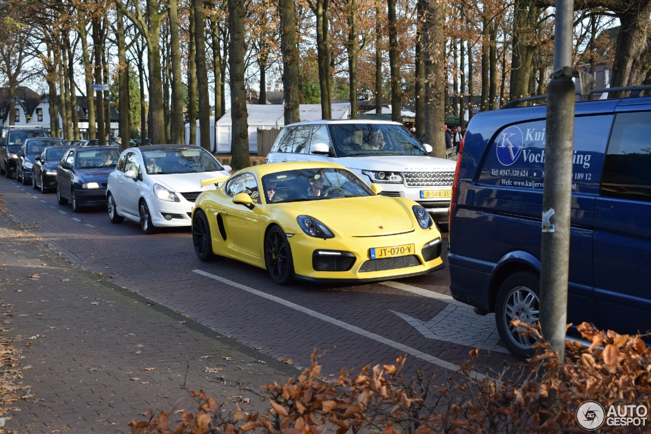 Porsche 981 Cayman GT4