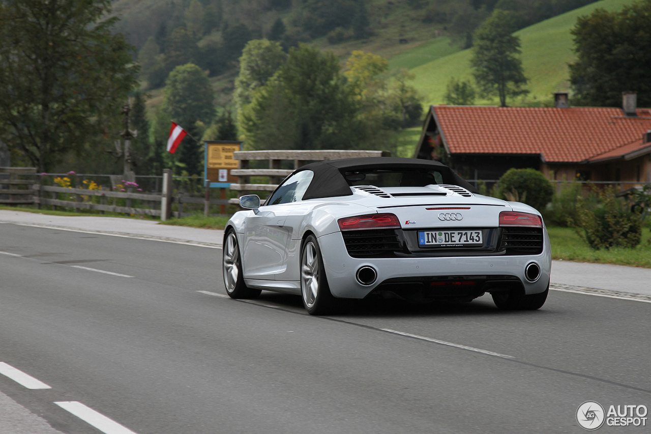 Audi R8 V10 Spyder 2013