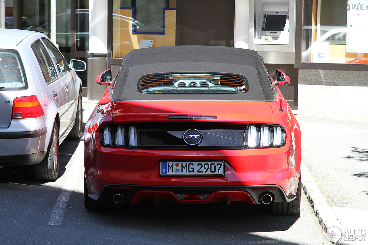 Ford Mustang GT Convertible 2015