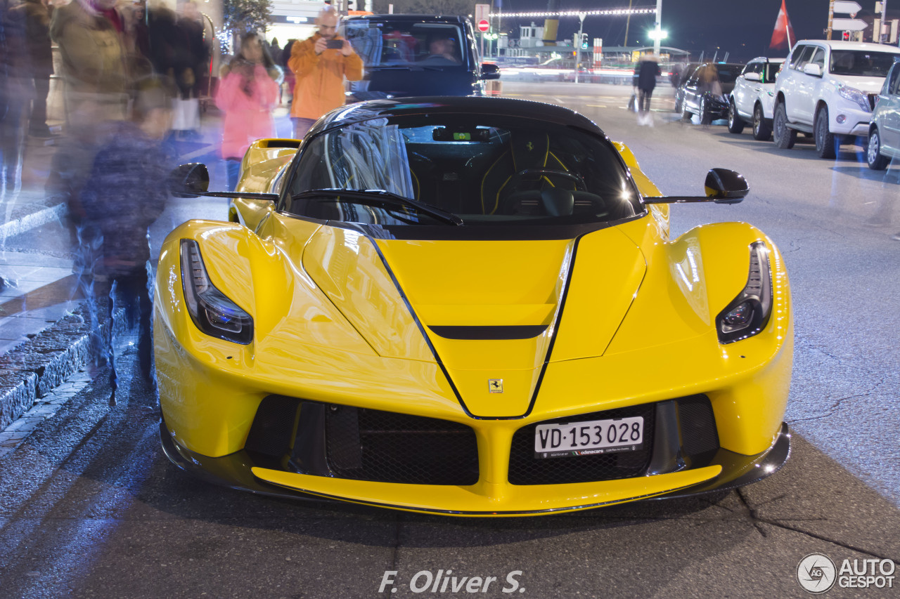 TopSpot : La LaFerrari Aperta aperçu à Genève