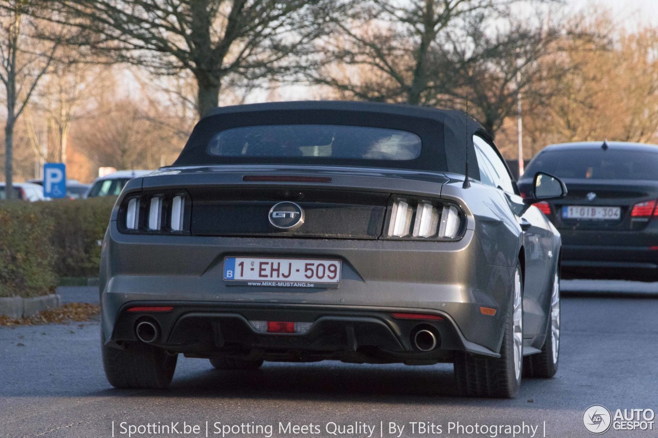 Ford Mustang GT Convertible 2015