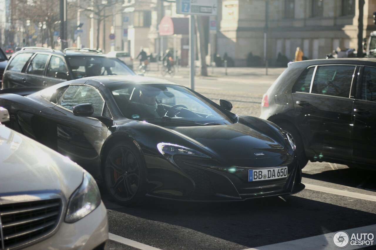 McLaren 650S Spider