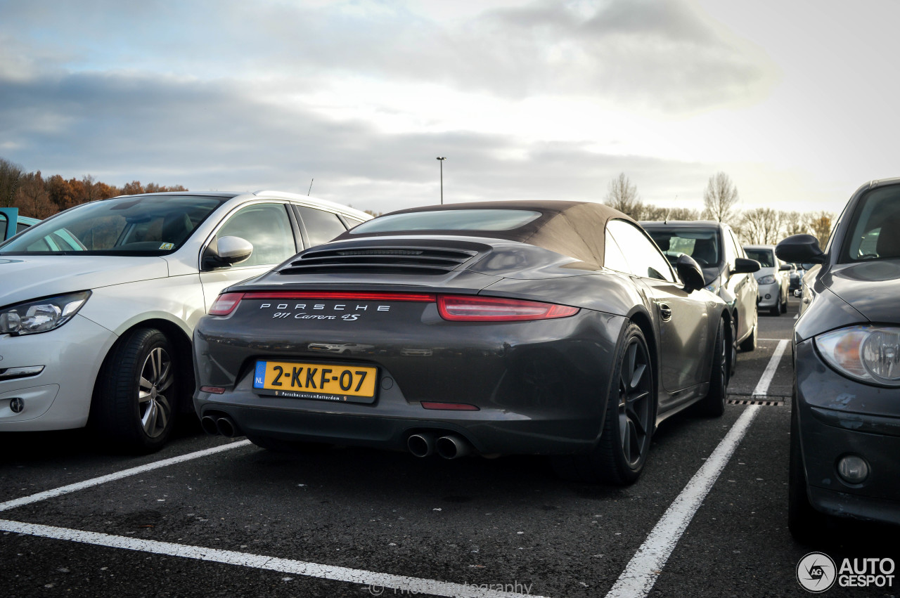 Porsche 991 Carrera 4S Cabriolet MkI