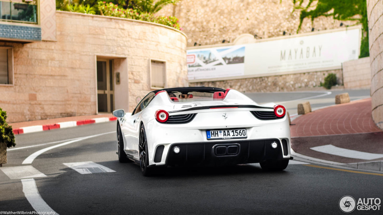 Ferrari 458 Spider Mansory Siracusa Monaco Limited Edition