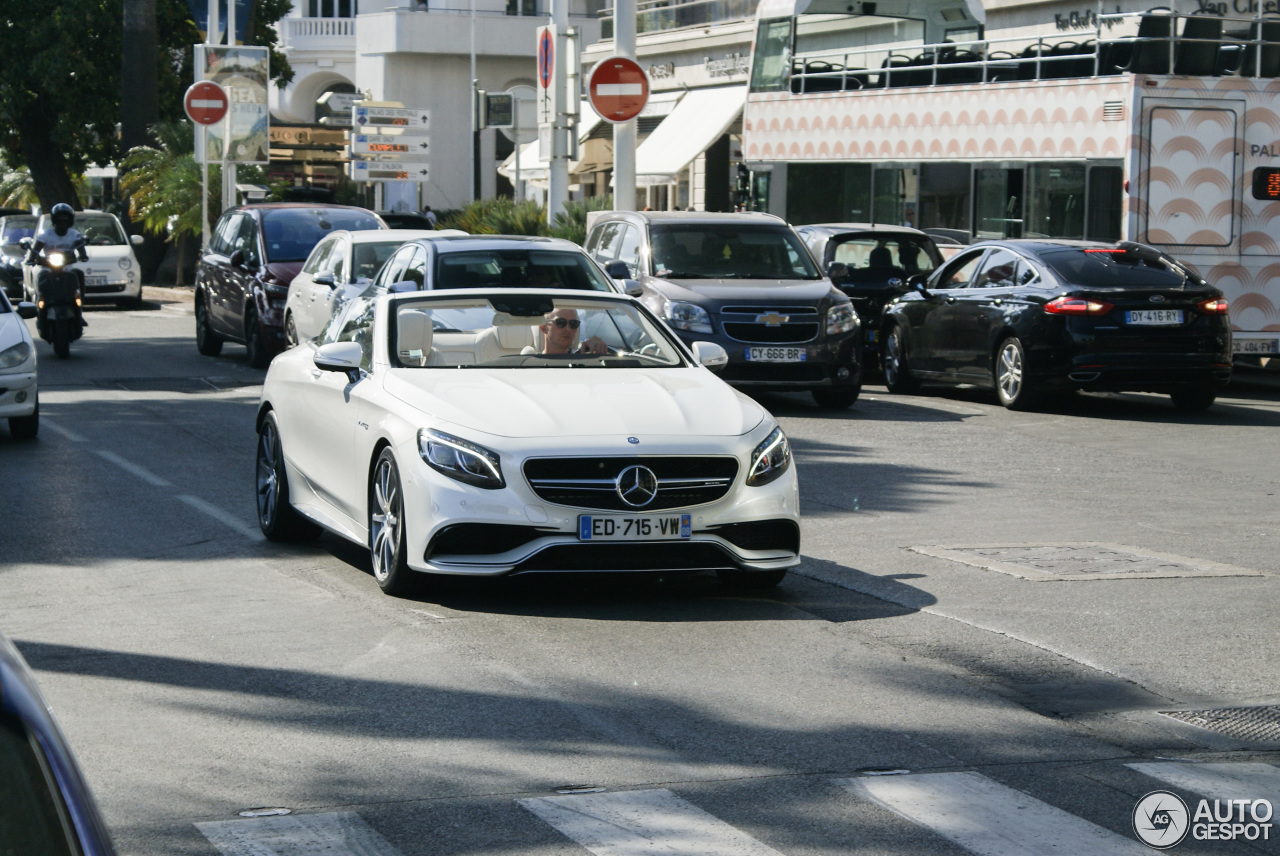 Mercedes-AMG S 63 Convertible A217