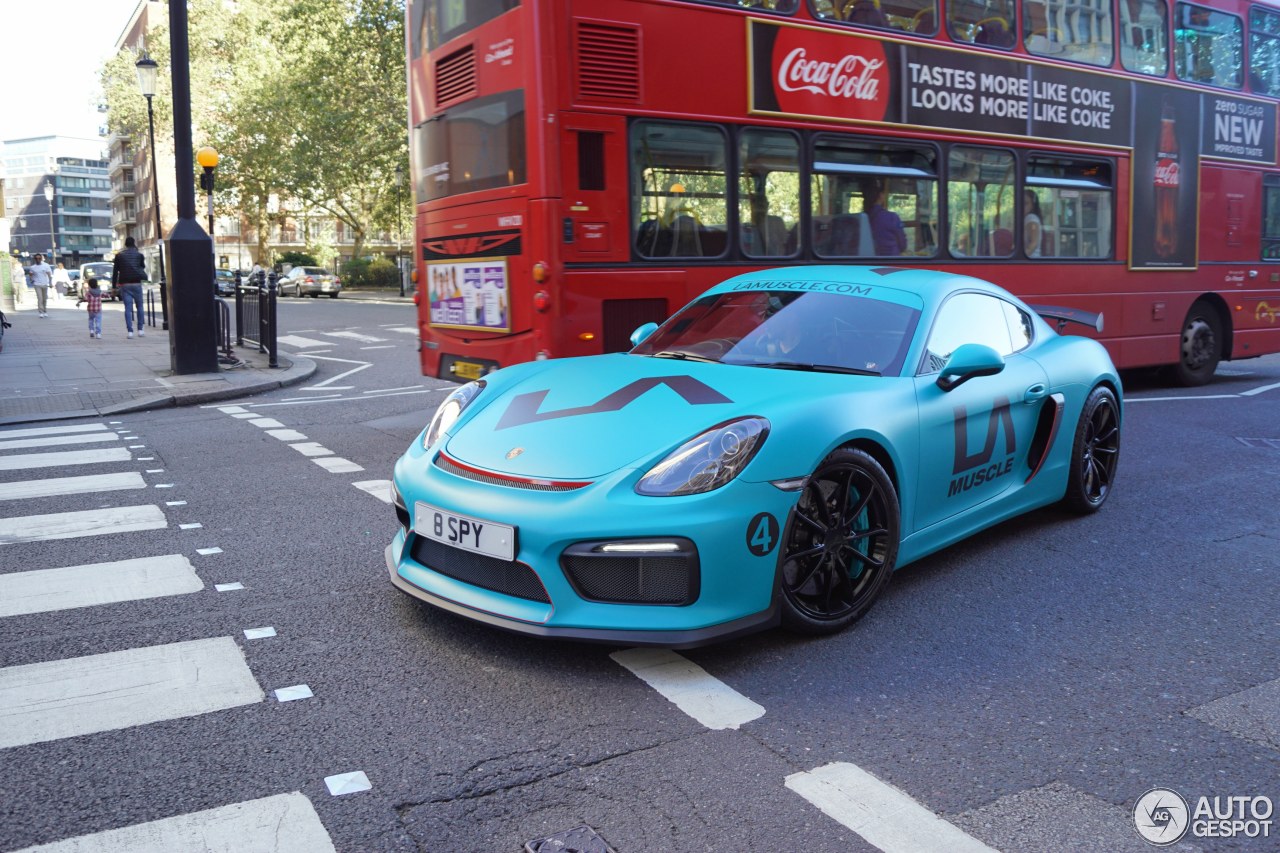 Porsche 981 Cayman GT4