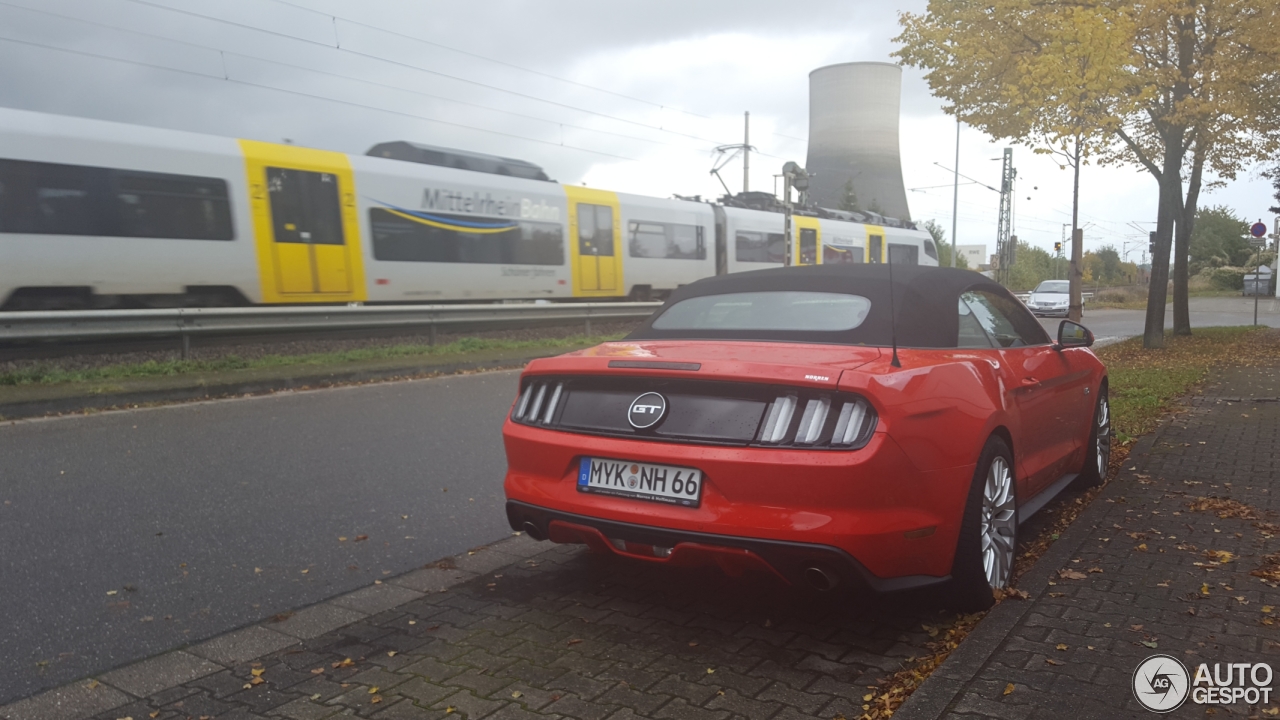 Ford Mustang GT Convertible 2015