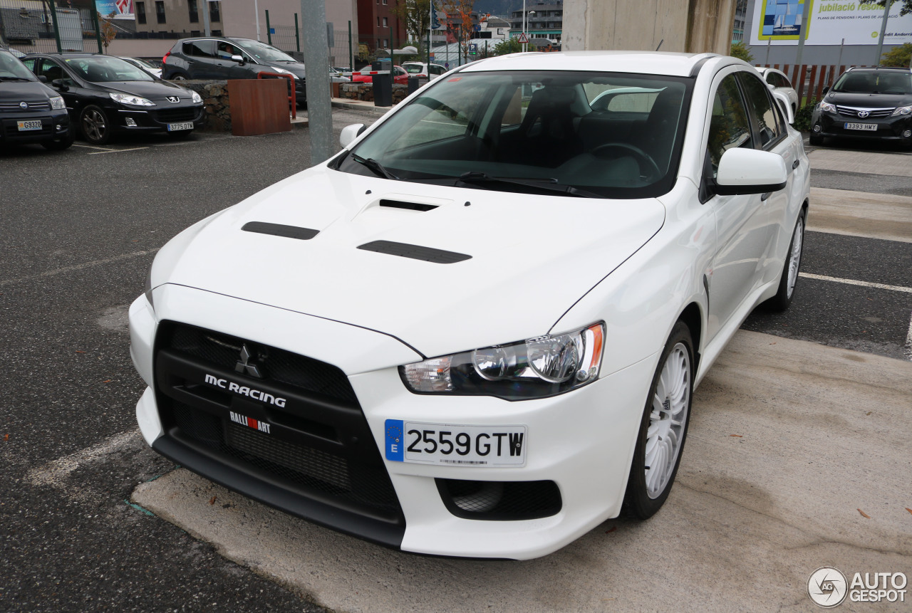 Mitsubishi Lancer Evolution X MR Ralliart