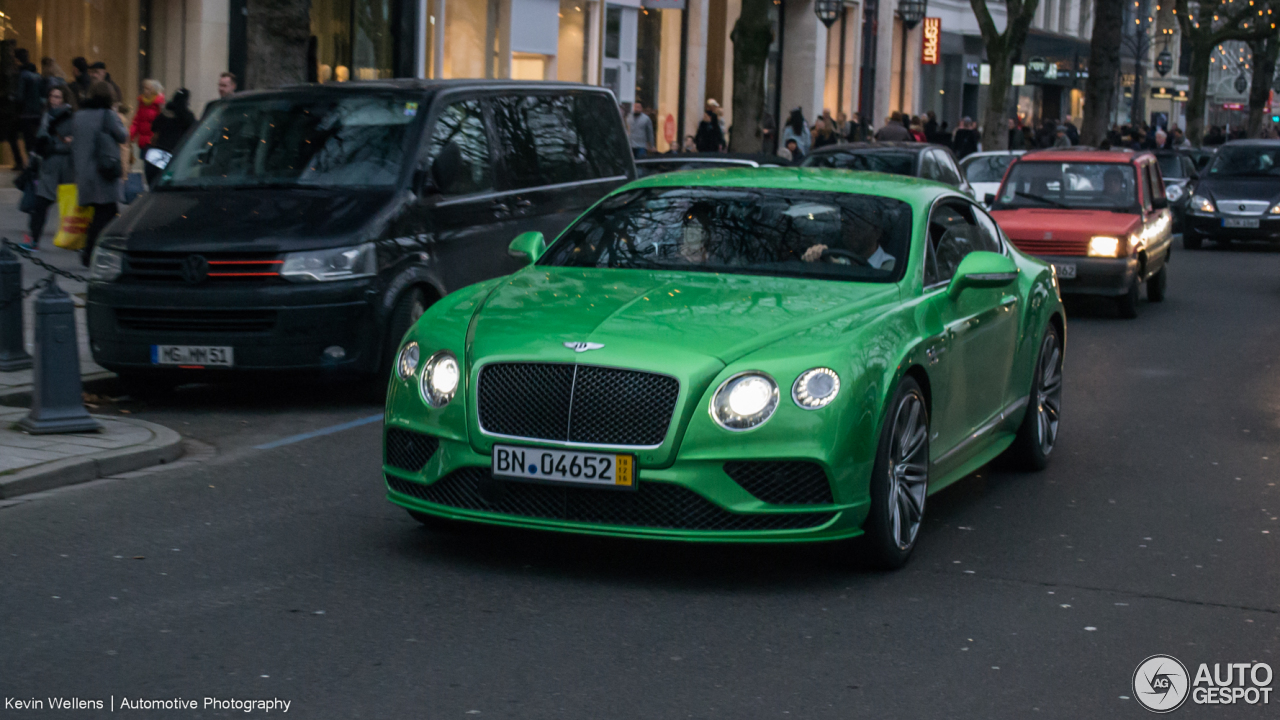 Bentley Continental GT Speed 2016