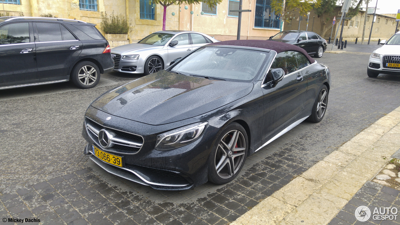 Mercedes-AMG S 63 Convertible A217