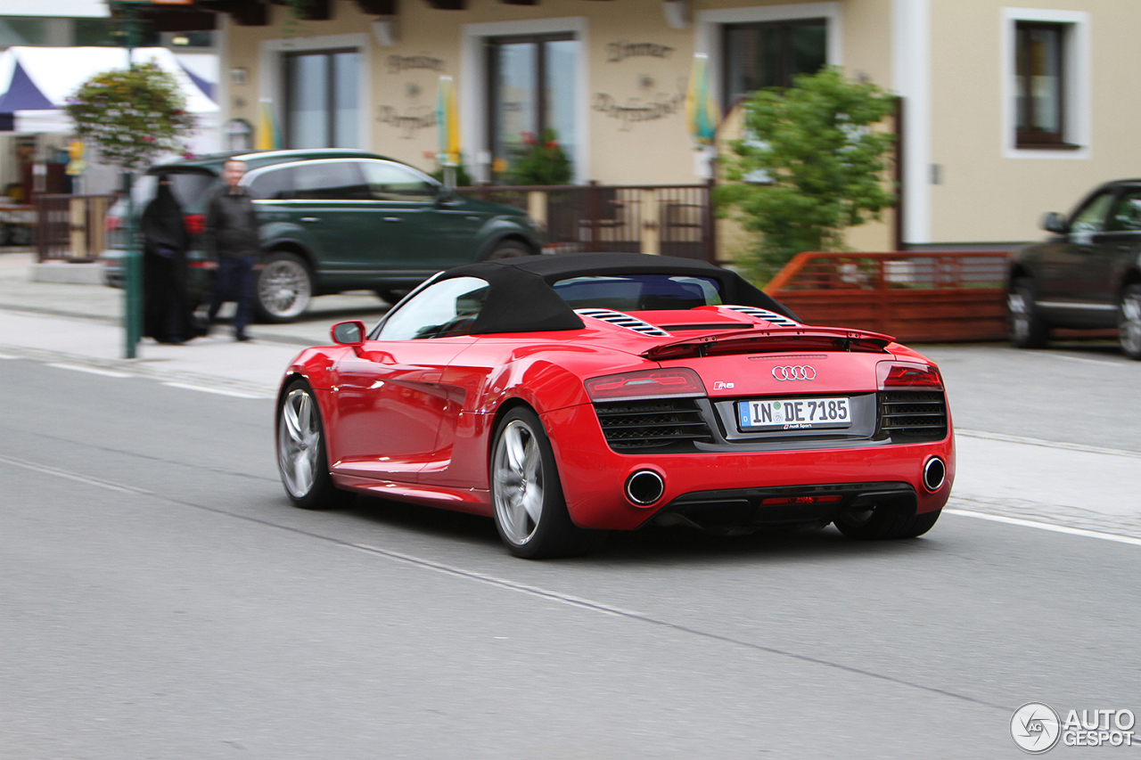 Audi R8 V10 Spyder 2013