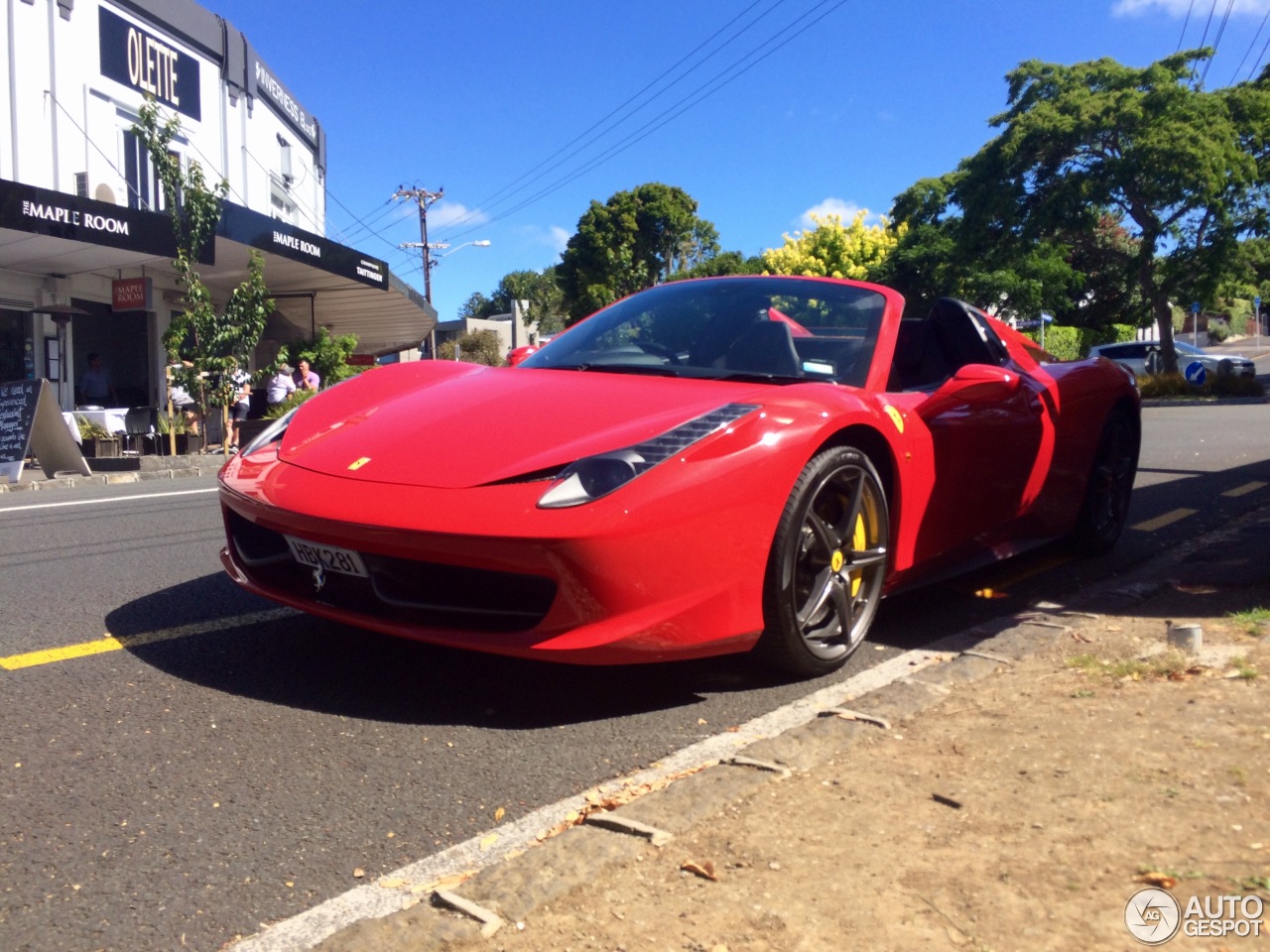 Ferrari 458 Spider