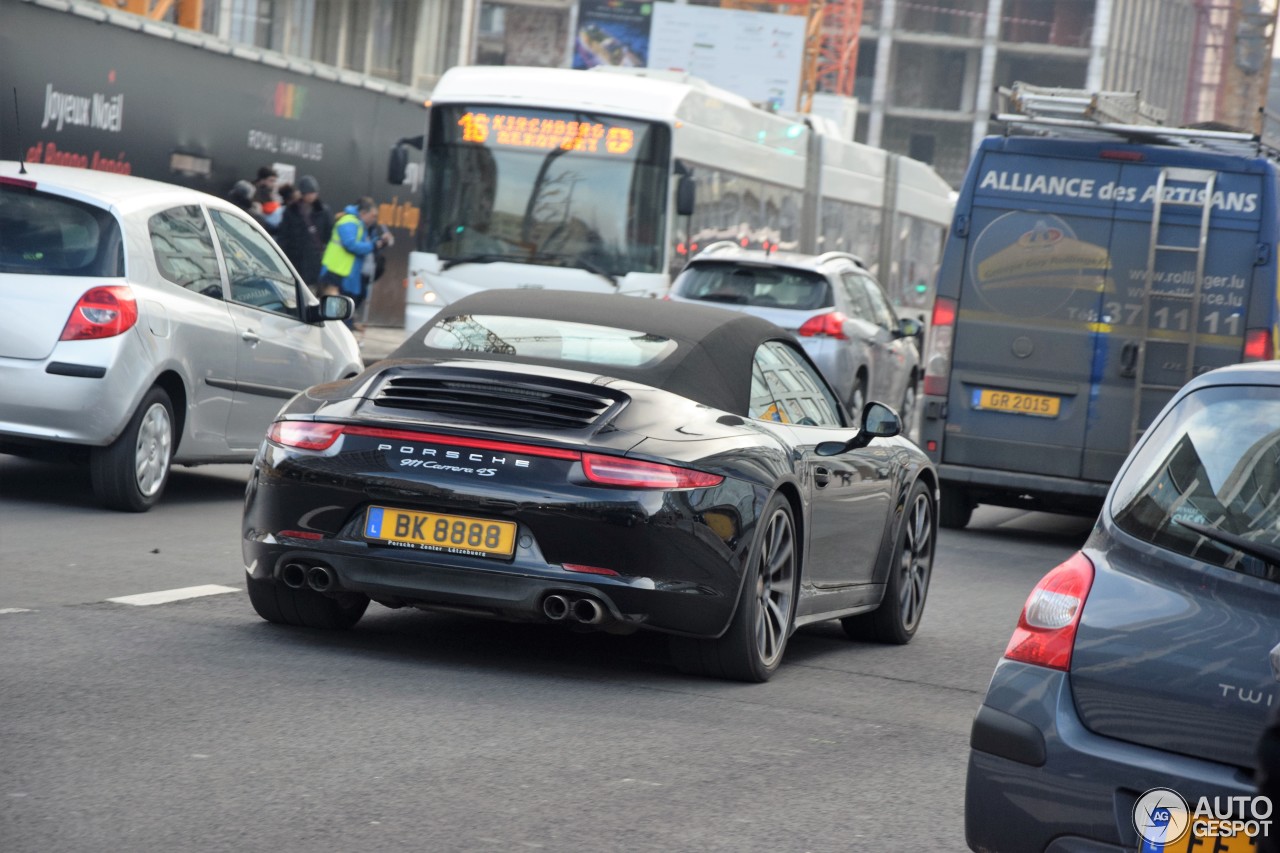 Porsche 991 Carrera 4S Cabriolet MkI